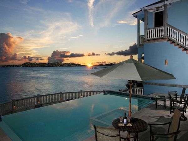 5 Bedroom St John Oceanfront Villa with Private Pool
