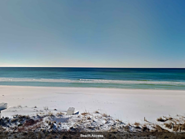 Unbeatable views from Miramar Beach condo rental