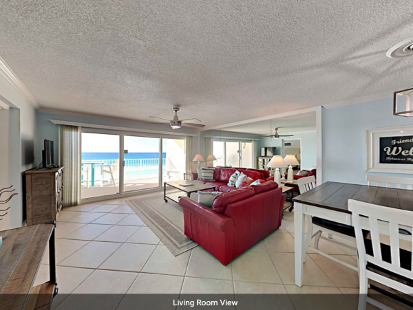 Unbeatable views from Miramar Beach condo rental