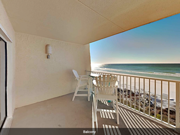 Unbeatable views from Miramar Beach condo rental