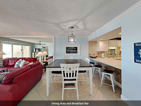 Unbeatable views from Miramar Beach condo rental