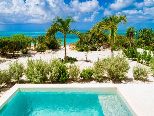Two Bedroom Beachfront Vacation Villa in Turks and Caicos