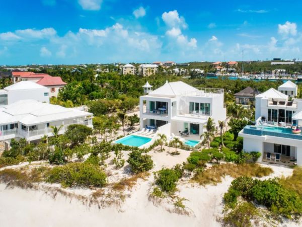 Two Bedroom Beachfront Vacation Villa in Turks and Caicos
