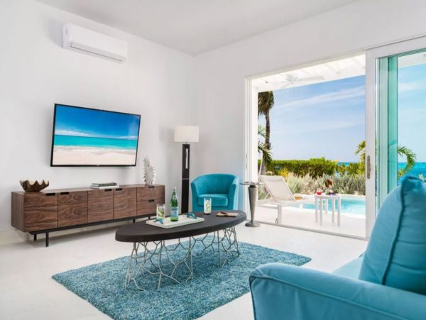 Two Bedroom Beachfront Vacation Villa in Turks and Caicos