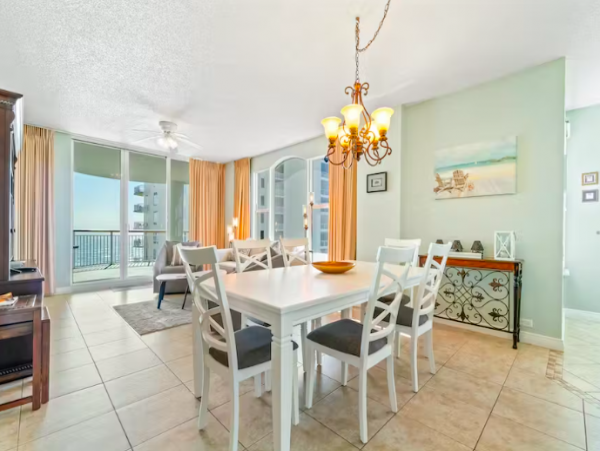 3 Bedroom Gulf front Condo with tennis court, fitness center and private beach access