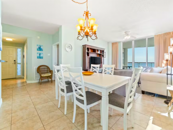 3 Bedroom Gulf front Condo with tennis court, fitness center and private beach access