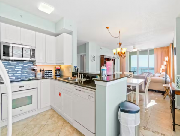 3 Bedroom Gulf front Condo with tennis court, fitness center and private beach access