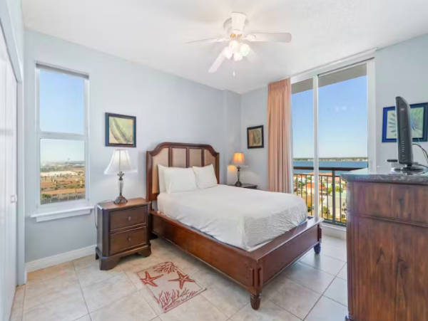 3 Bedroom Gulf front Condo with tennis court, fitness center and private beach access