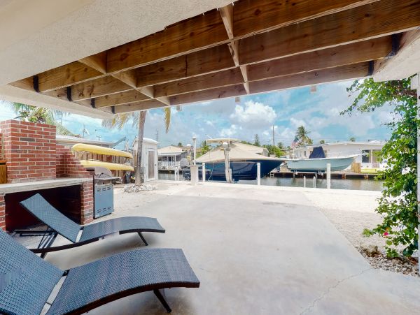 Canal view in Marathon on the Keys