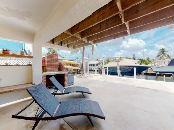 Canal view in Marathon on the Keys