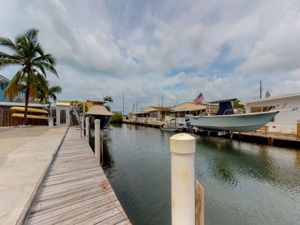 Canal view in Marathon on the Keys