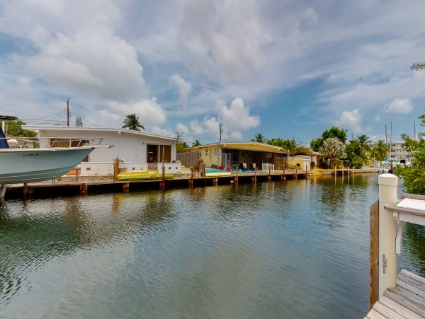 Canal view in Marathon on the Keys