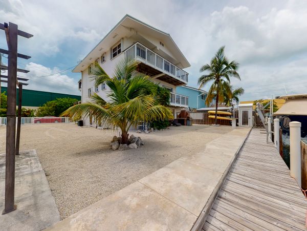 Canal view in Marathon on the Keys