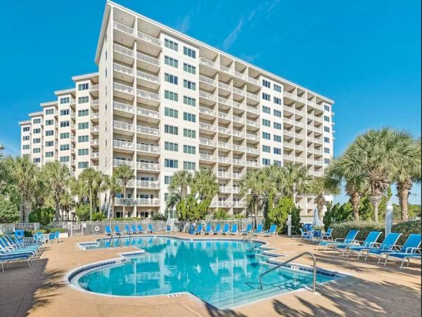 Miramar Beach 2 Bedroom Vacation Condo with Beach View