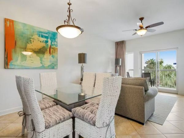 Miramar Beach 2 Bedroom Vacation Condo with Beach View
