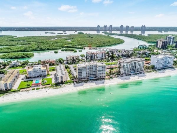On Beach Bonita Springs Vacation Condo Two Bedroom Gulf View