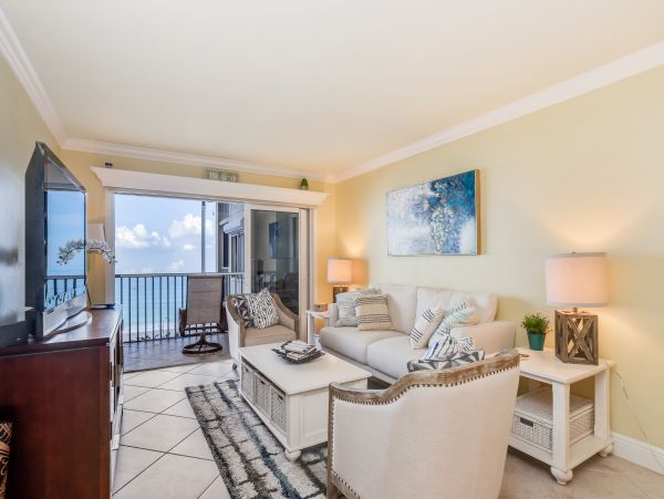 On Beach Bonita Springs Vacation Condo Two Bedroom Gulf View