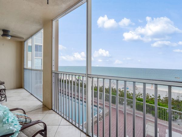 On Beach Bonita Springs Vacation Condo Two Bedroom Gulf View