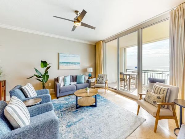 Four Bedroom Gulf Front Vacation Rental in Fort Walton Beach