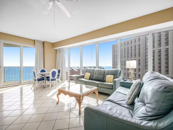 Gulf Views Miramar Vacation Condo Three Bedrooms Sleeps 8