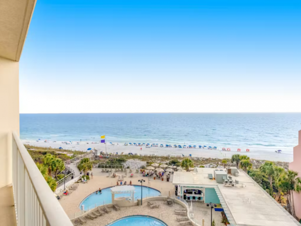 Gulf Views Miramar Vacation Condo Three Bedrooms Sleeps 8