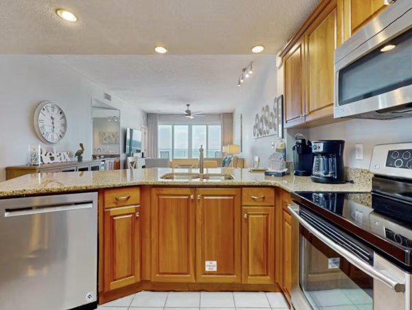 Destin Beach Front Vacation Condo Pool Updated Interior