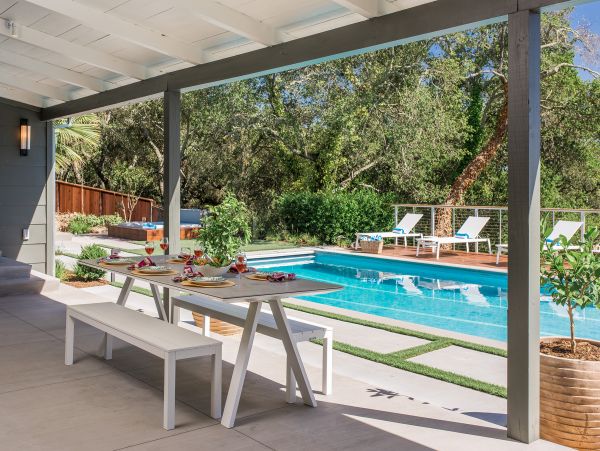 Five Bedroom Sonoma Vacation Pool Villa Sleeps 10 Guests