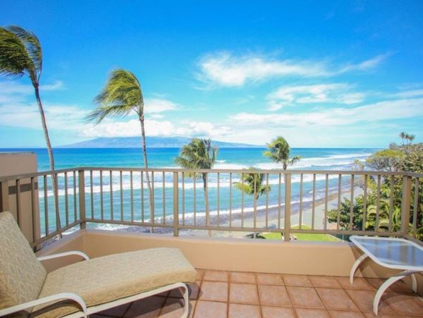 On Beach Kaanapali Vacation Penthouse Two Bedroom
