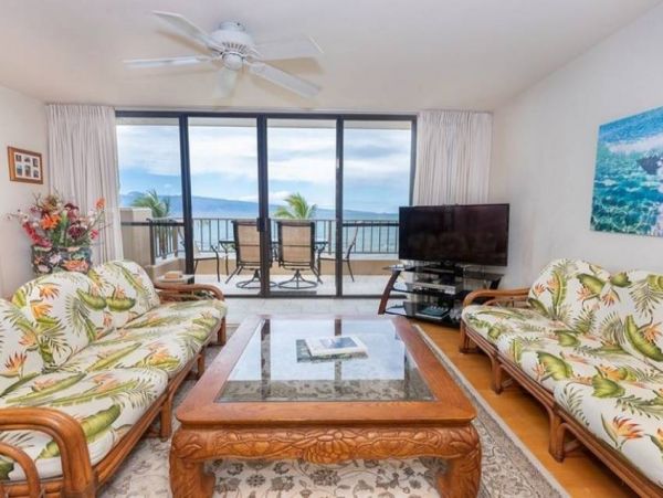 On Beach Kaanapali Vacation Penthouse Two Bedroom