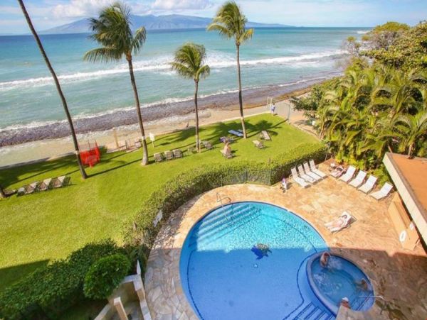 On Beach Kaanapali Vacation Penthouse Two Bedroom