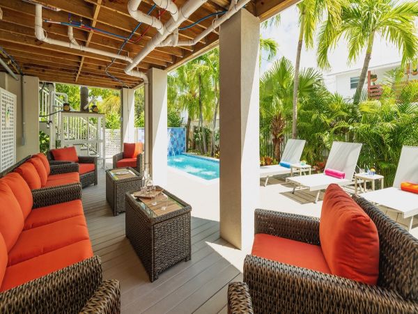 Fun Six Bedroom Family Home in Key West with Private Pool