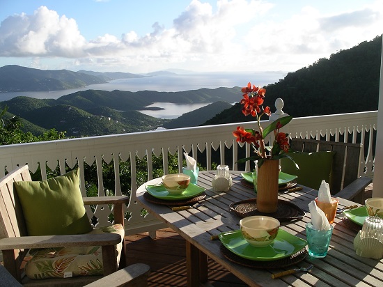 ST. JOHN VILLA 3 BEDROOM WITH VIEW AND POOL
