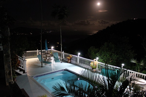ST. JOHN VILLA 3 BEDROOM WITH VIEW AND POOL