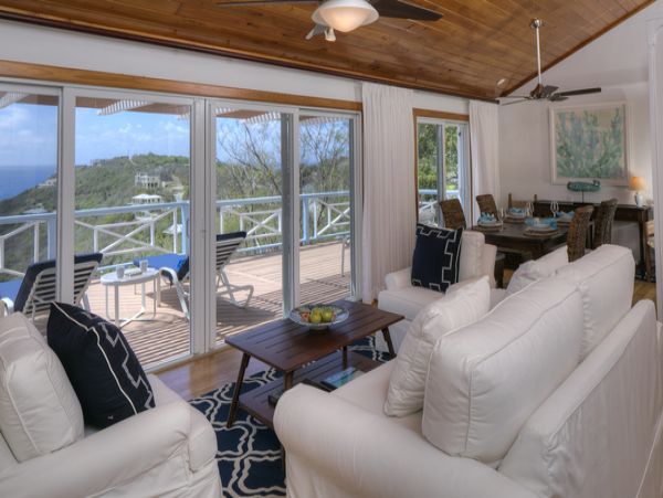 Oceanview St. John Vacation Pool Home 3 Bedrooms Ocean Views