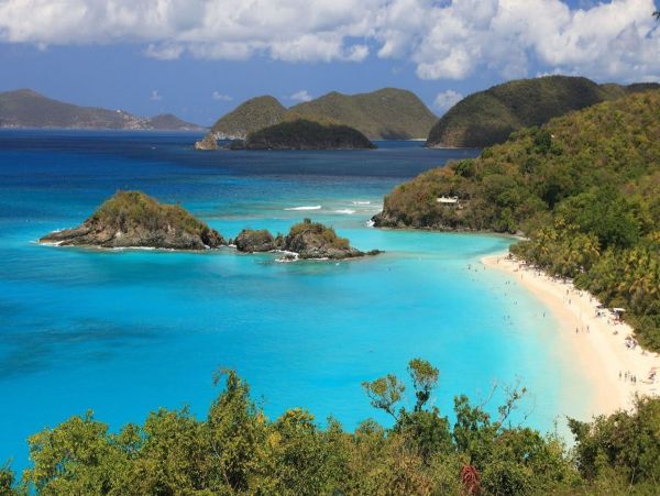 Oceanview St. John Vacation Pool Home 3 Bedrooms Ocean Views