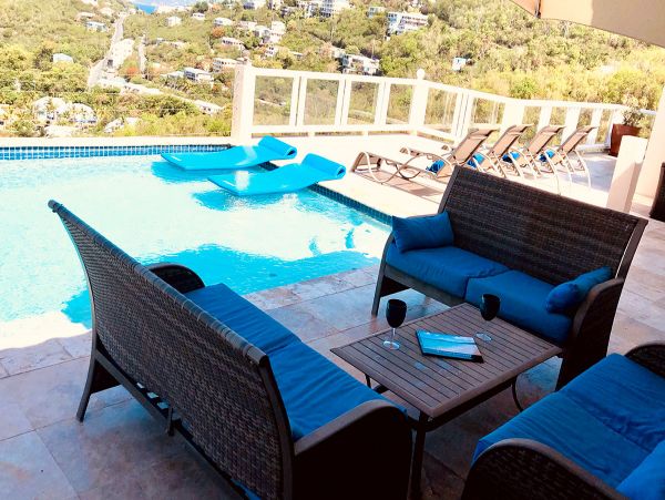 Bay View 4 Bedroom Home with Private Pool & Deck in St. John