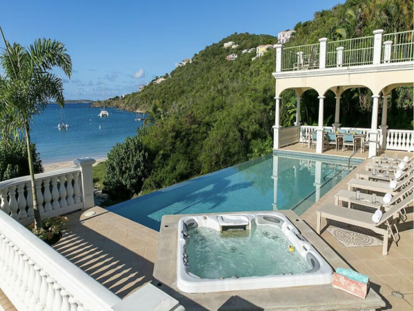 St John Almost on the Sand Luxury Villa Rare Find!
