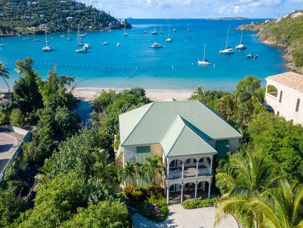 St John Almost on the Sand Luxury Villa Rare Find!