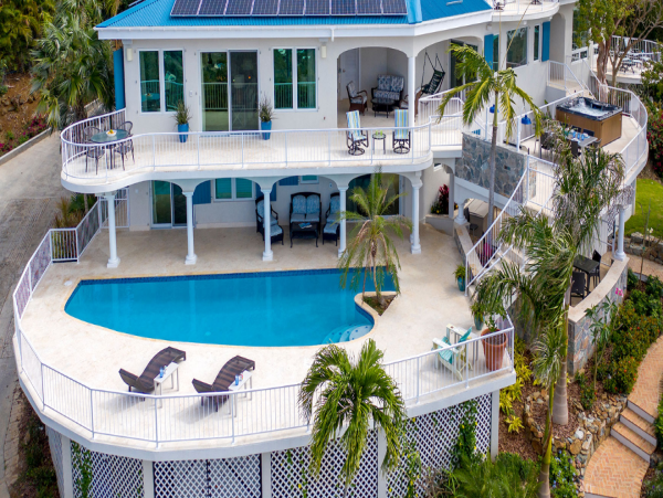 Luxury Vacationing On St. John With Private Pool and Spa
