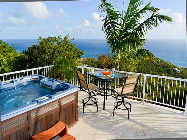 Luxury Vacationing On St. John With Private Pool and Spa