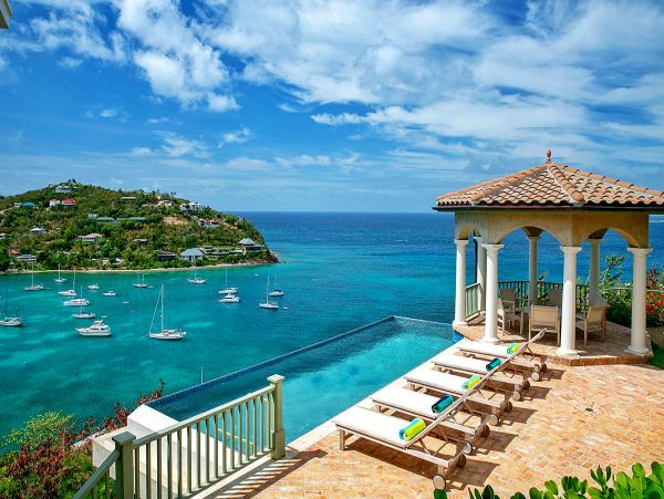 Luxurious St. John Villa Infinity Pool and Stunning Ocean Views