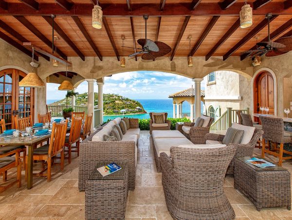 Luxurious St. John Villa Infinity Pool and Stunning Ocean Views