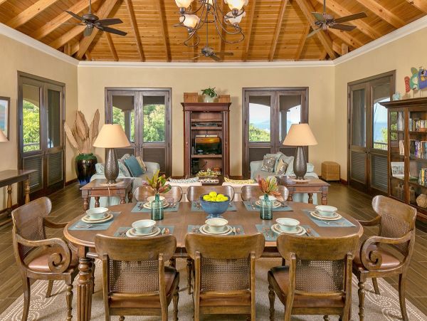 Oceanview St. John Vacation Home Five Bedroom