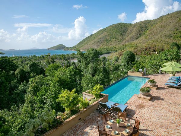 Oceanview St. John Vacation Home Five Bedroom