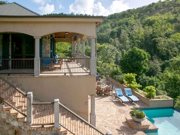 Oceanview St. John Vacation Home Five Bedroom
