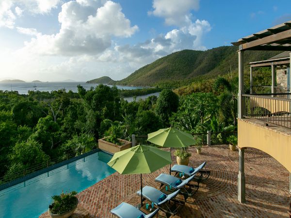 Oceanview St. John Vacation Home Five Bedroom