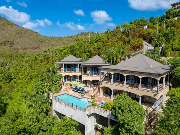 Oceanview St. John Vacation Home Five Bedroom