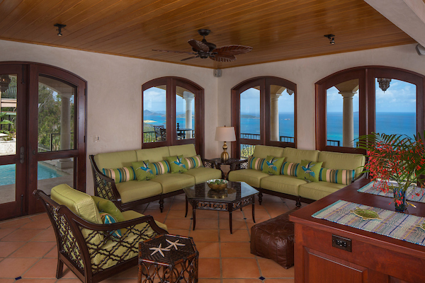 Luxury and Views from a 5 Bedroom Platinum Home on St. John