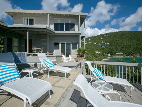 Oceanfront St. John Four Bedrooms Pool Villa