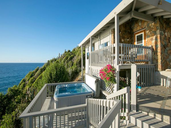 Oceanfront St. John Four Bedrooms Pool Villa